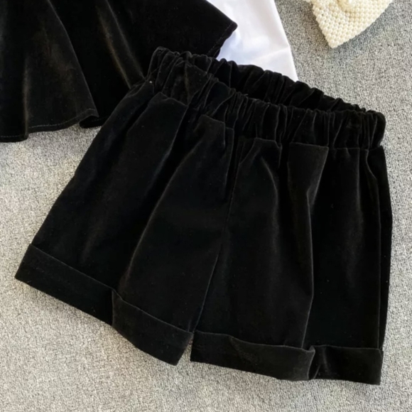 NWT Fall Luxury Office Two Piece Short Set S: Small-Large - Picture 5 of 8